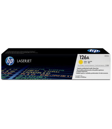 TONER HP Nº126A CE312A LJ 1025 AMARILLO