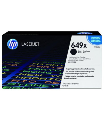 TONER HP Nº 649X CE260X LJ CP-4025 NEGRO