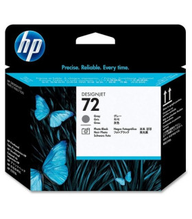 CABEZAL HP C9380A Nº72 GRIS Y NEGRO FOTO