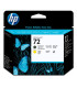 CABEZAL HP C9384A Nº72 NEGRO MAT Y AMARI