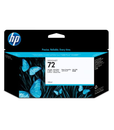 CART.IJ.HP C9370A Nº72 NEGRO FOT (130ML)