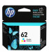 CART.IJ.HP C2P06AE Nº 62 TRICOLOR