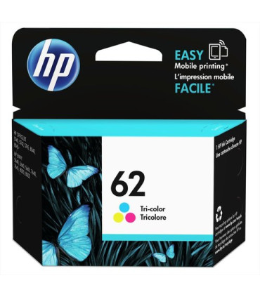 CART.IJ.HP C2P06AE Nº 62 TRICOLOR