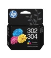 CART.IJ.HP B7RT6AE Nº302/304 TRICOLOR 10