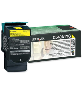 TONER LEXMARK C540A1YG AMARILLO