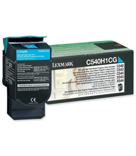 TONER LEXMARK C540H1CG CIAN