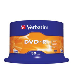 DVD -R VERBATIM 4.7GB 16x SPINDLE 50