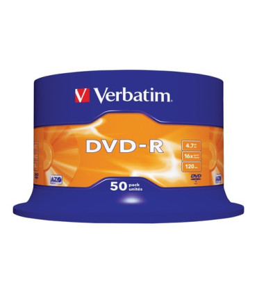 DVD -R VERBATIM 4.7GB 16x SPINDLE 50