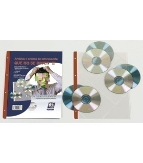 FUNDA CD/DVD IBERP. A4 4T.RFZ.6 DPT P/5