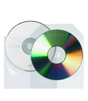 FUNDA CD/DVD 3L 125x128 BOLSA 100