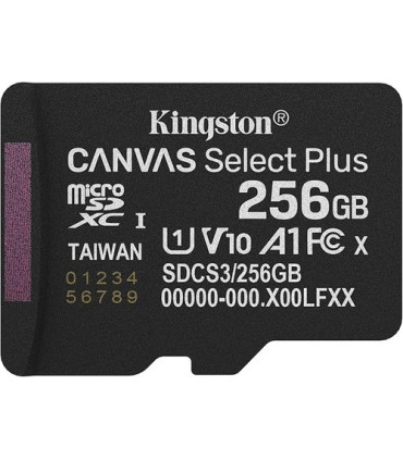 TARJ. MEMORIA SD MICRO 256GB KINGSTON