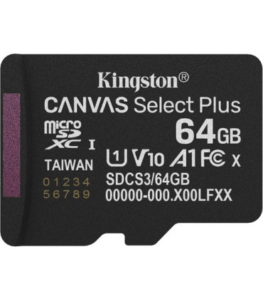 TARJ. MEMORIA SD MICRO 64GB KINGSTON