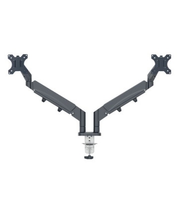 SOPORTE BRAZO MONITOR LEITZ DOBLE GRIS