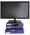 SOPORTE MONITOR A.2000 C/CAJONES AZ
