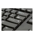 TECLADO KENSINGTON KB100 EQ USB NEGRO