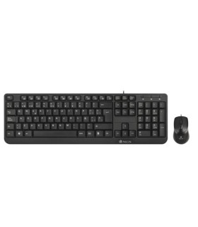 TECLADO Y RATON NGS COCOA NEGRO