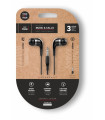 AURICULARES TECHONE BOTON JACK NEGRO