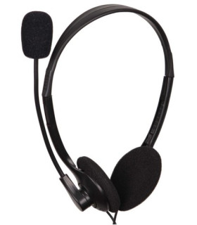AURICULARES GEMBIRD C/MICRO NEGRO