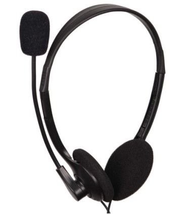 AURICULARES GEMBIRD C/MICRO NEGRO