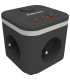 ENCHUFE ADAPTADOR FELLOWES 3SAL+3USB(CUB
