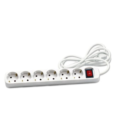 ENCHUFE PROTECTOR CEG.6 SAL.(REGLETA)