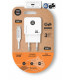 CARGADOR TECHONE DOBLE + CABLE USB-C-USB
