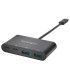 HUB USB KENSINGTON 4 PUERTOS USB-C