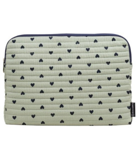 FUNDA PORTATIL EXACOMPTA 13-14  COR.VERD