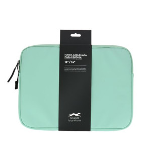 FUNDA PORTATIL GALGO 14  VERDE CLARO