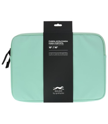FUNDA PORTATIL GALGO 16  VERDE CLARO