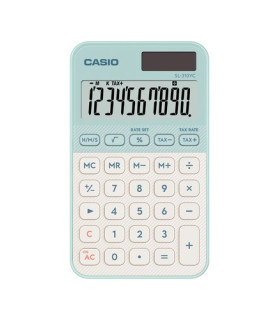 CALCULADORA BOLS.CASIO 10 DIG. SL-310 VD