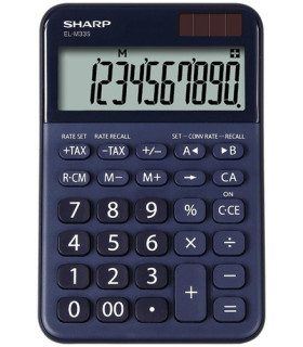 CALCULADORA SOBR.SHARP 10 DIG. EL-M335BB