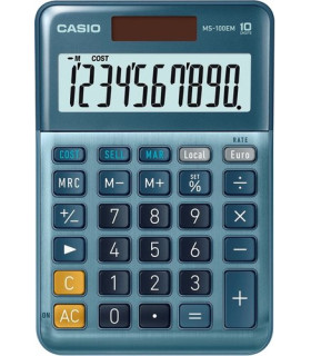 CALCULADORA MESA CASIO 10 DIG.MS-100 TER