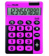 CALCULADORA MESA MILAN 10 DIG. T. ROSA