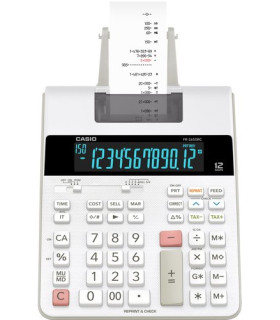 CALCULADORA IMPR.CASIO 12 DIG. FR-2650RC