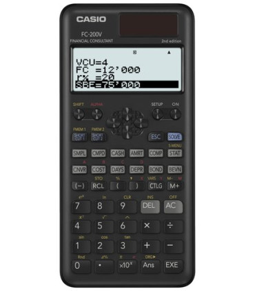 CALCULADORA FINANCIERA CASIO FC-200V-2