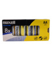 PILAS ALCALINA MAXELL LR06 C/8
