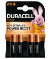 PILAS DURACELL AA PLUS (MN1500-LR06) B/4