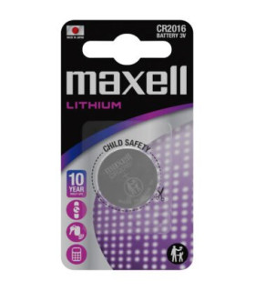 PILAS MAXELL MICRO CR2016  3V B/1