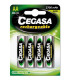 PILAS RECARGABLES CEGASA HR6 B/4