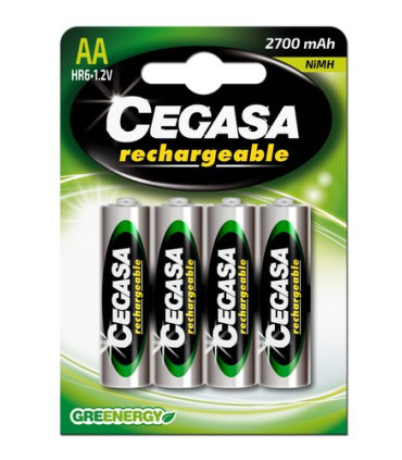 PILAS RECARGABLES CEGASA HR6 B/4