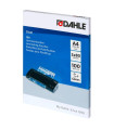 FUNDA PLASTIF. DAHLE  A4 80µ P/100