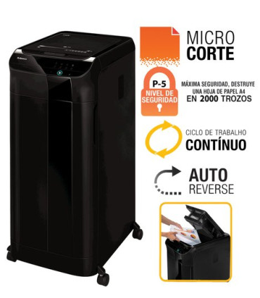 DESTRUCTORA FELLOWES AUTOMAX 600M