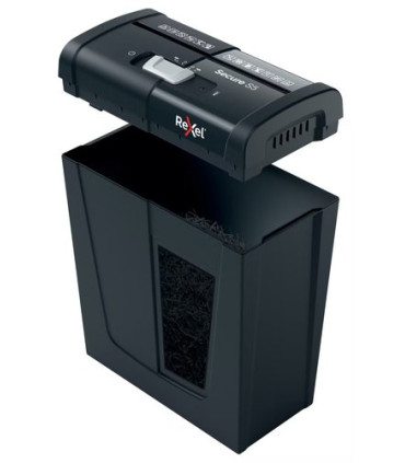 DESTRUCTORA REXEL SECURE S5 NEGRO
