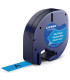 CINTA ROT.DYMO LETRATAG PLAST.NG.s/AZUL