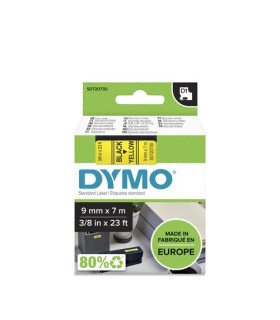 CINTA ROT.DYMO LM D1 7m  9 NEGR.s/AMAR.