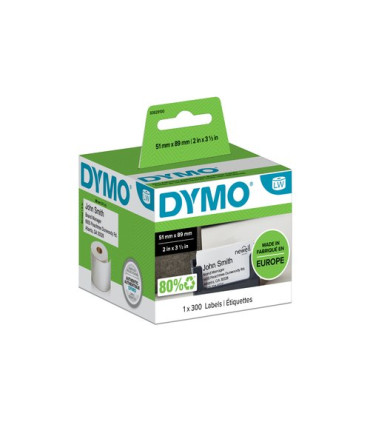 ETIQ.DYMO LW  51x89mm RL.300 NO ADHESIVO