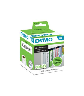 ETIQ.DYMO LW  59x190mm RL.110 LOMO ARCH.