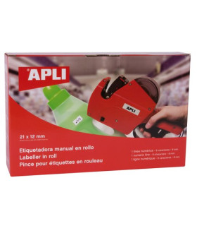 ETIQUETADORA APLI  1 LINEA 8 DIG.