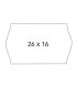 ETIQ.PRECIOS APLI PERM.ONDA 26x16 BLANCO
